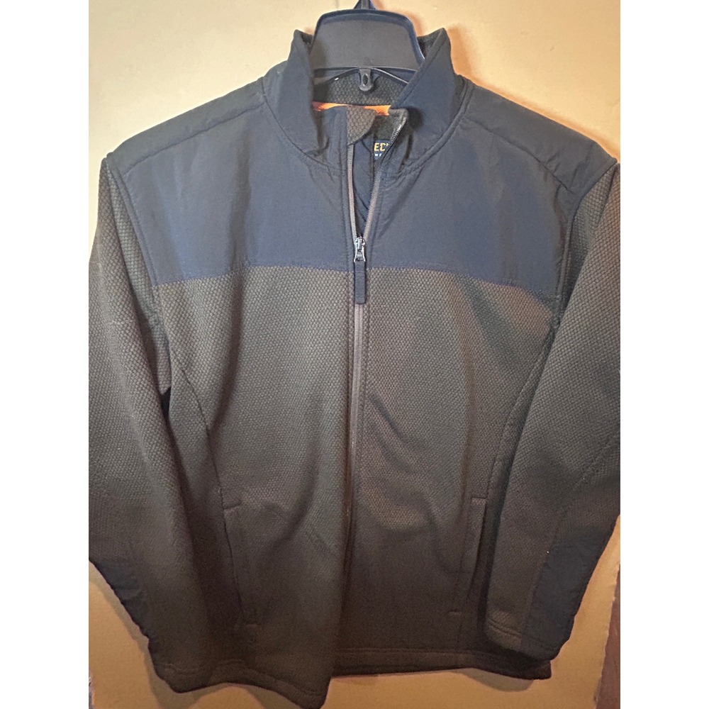Ridgecut Toughwear Jacket Mens Large Olive Green Black Full Zip Workwear
